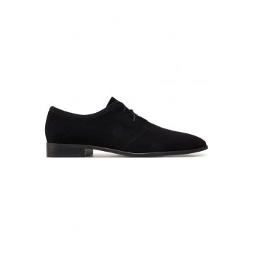 Pantofi barbati  304528415 - Piele naturala - Negru