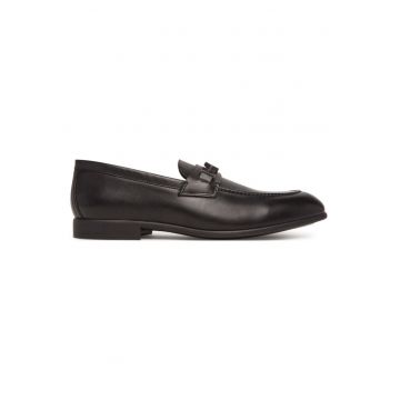 Pantofi barbati  304990359 - Piele naturala - Negru