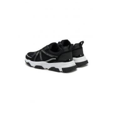 Pantofi sport barbati  304946523 - Textil - Negru - Negru
