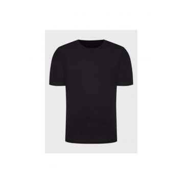 Tricou barbati -  301231424 - Bumbac organic - S INTL - Negru