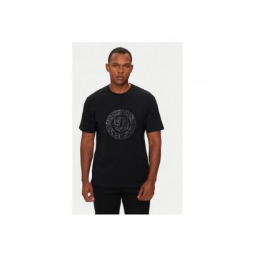 Tricou barbati -  304381553 - Bumbac - Negru
