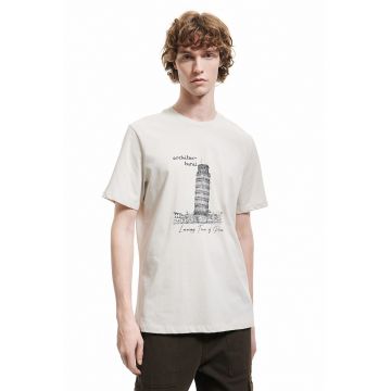 Tricou cu imprimeu frontal