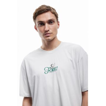 Tricou din bumbac cu imprimeu cu Snoopy