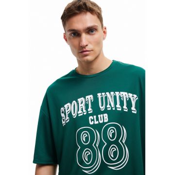 Tricou lejer cu text
