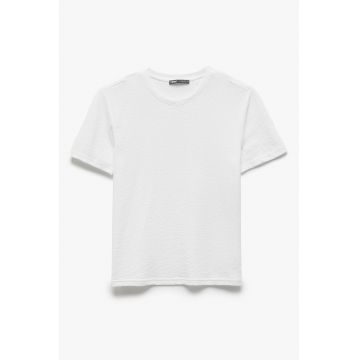 Tricou regular fit texturat