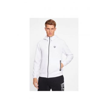 Bluza barbati -  303083915 - Poliester/Viscoza - Alb