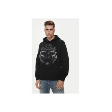 Bluza barbati -  304399183 - Bumbac - Negru