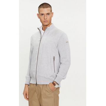 Cardigan barbati -  303513849 - Bumbac - Gri
