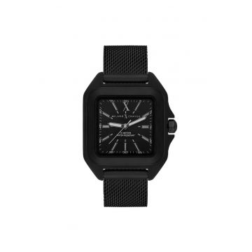 Ceas barbatesc  MXU10005 - 38mm - curea metalica - negru