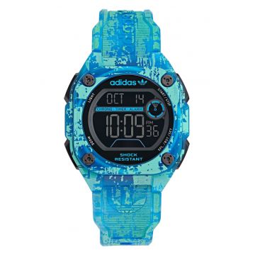 Ceas barbati -  City Tech Two - Quartz - Afisaj digital - Albastru