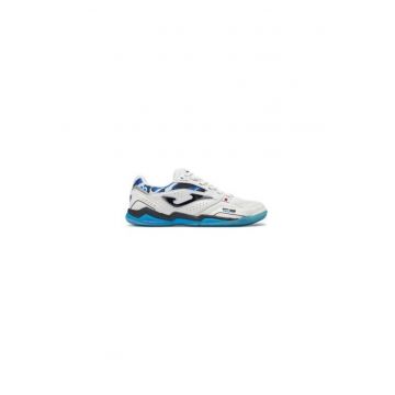 Ghete de fotbal barbati  304046414 - Piele naturala - Alb