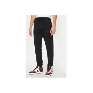 Pantaloni barbati -  304399985 - Poliester - Negru