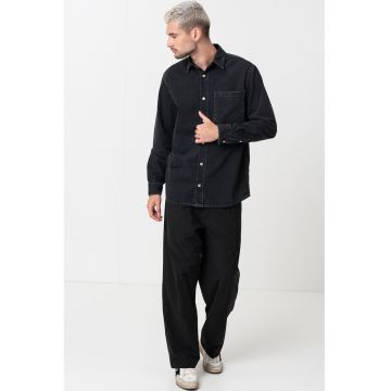 Pantaloni cu croiala dreapta Riko