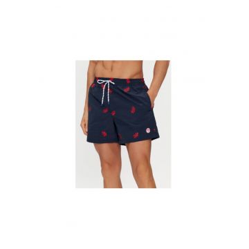 Pantaloni scurti sport barbati -  000010 - Bleumarin - Poliamida