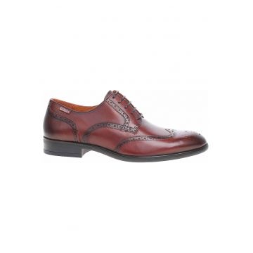 Pantofi barbati -  Piele naturala - Maro