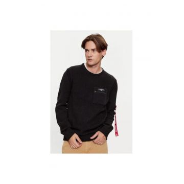 Pulover barbati -  303319717 - Lana/Bumbac/Nylon - Negru