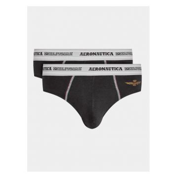 Set 2 slipuri barbati -  303095499 - Bumbac - 2XL INTL - Negru