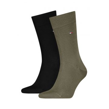 Set de sosete lungi cu logo brodat - 2 perechi