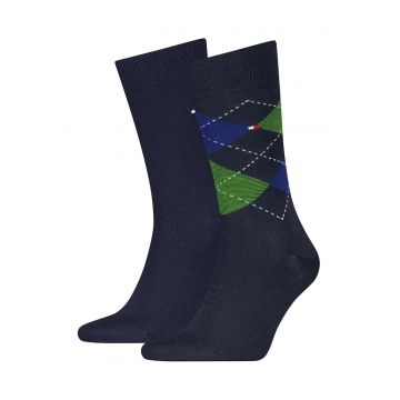 Set de sosete lungi cu logo discret - 2 perechi