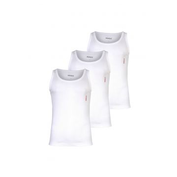 Set de top-uri de casa cu logo discret - 3 piese
