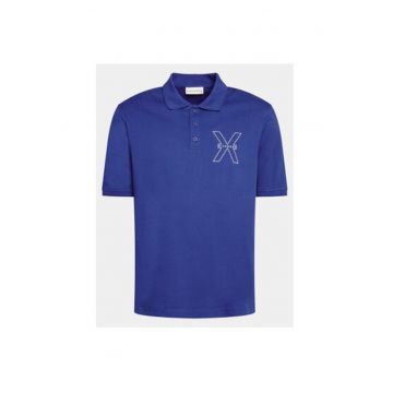 Tricou barbati -  303885977 - Bumbac - S INTL - Albastru
