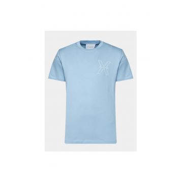 Tricou barbati -  303886059 - Bumbac - Albastru