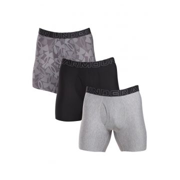 Lenjerie intima barbati 1383879 035 -  Elastan - 3 perechi - Gri/Negru