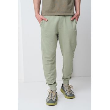 Pantaloni de trening cu croiala conica si snur