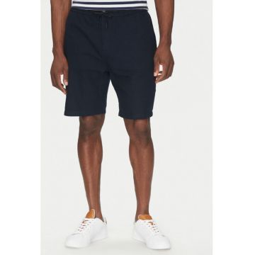 Pantaloni scurti barbati -  305342416 - Bumbac/In - Albastru