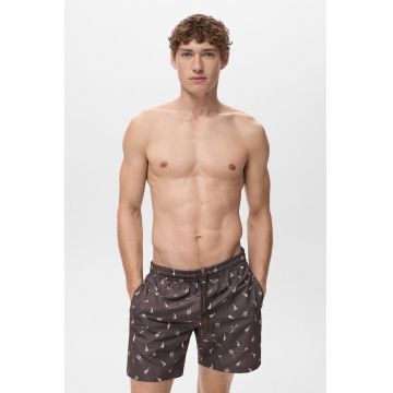Pantaloni scurti de baie cu model grafic