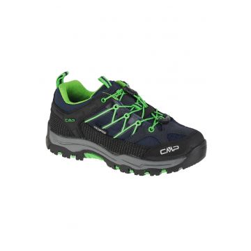 Pantofi de drumetie pentru barbati -  Piele & Stofa - Gri - 68785