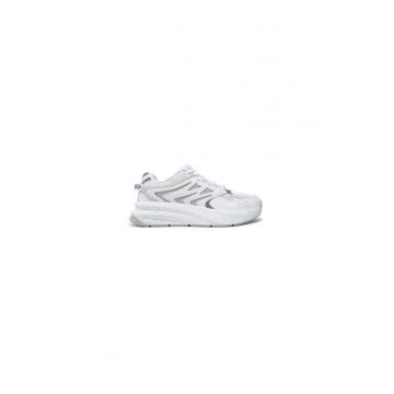 Pantofi sport barbati  304466809 - Textil - Alb