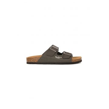 Papuci barbati -  Sintetic - Verde -