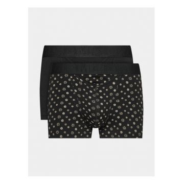 Set 2 boxeri barbati -  302979394 - Bumbac - Negru