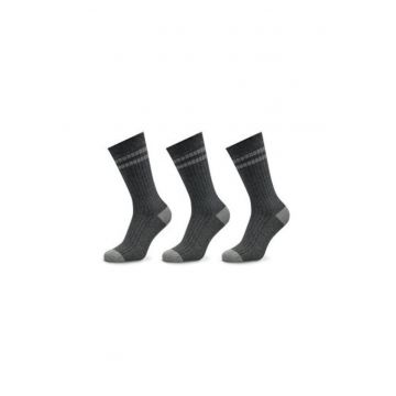Set 3 perechi de sosete barbati -  304420351 - Bumbac - 36-41 EU - Gri