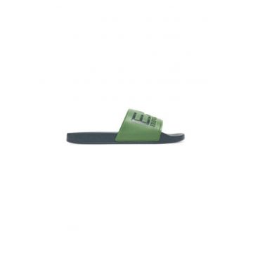 Slapi barbati Ea7 Emporio Armani - 7X000108 AF15118 - Sintetic - 40 EU - Verde