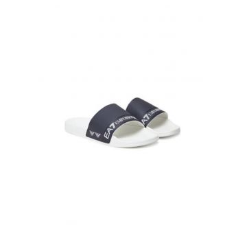 Slapi barbati Ea7 Emporio Armani - 7X000110 AF15128 - Sintetic - 42 EU - Bleumarin
