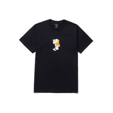 Tricou barbati -  Bumbac - Negru -
