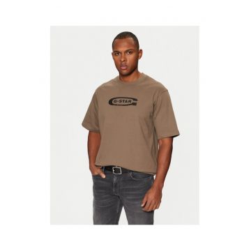 Tricou barbati - G Star Raw - 304710315 - Bumbac organic - Maro - Maro