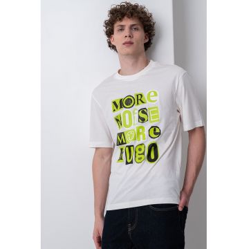 Tricou de bumbac cu text
