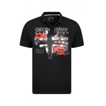 Tricou polo cu imprimeu logo Expedition -