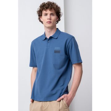 Tricou polo cu logo Dusplity
