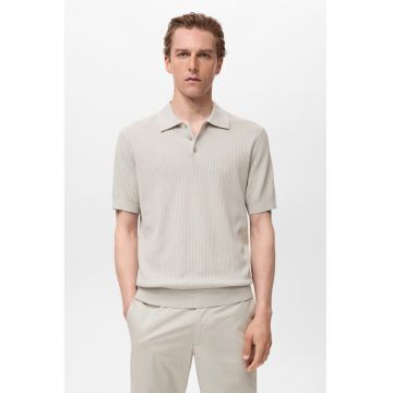Tricou polo din amestec de bumbac si in