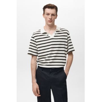 Tricou polo in dungi