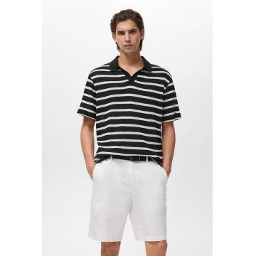 Tricou polo tricotat