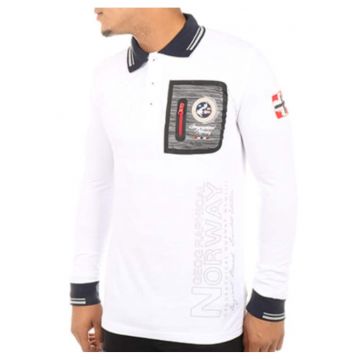 Bluza polo cu imprimeu logo Kitor -