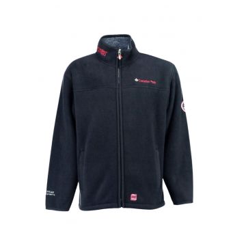 Bluzon din fleece cu fermoar Uber -