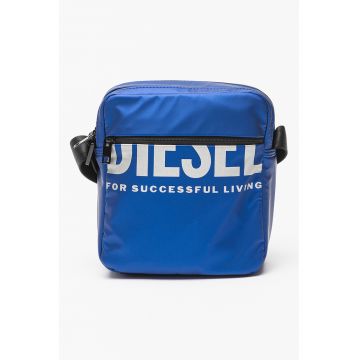 Geanta crossbody cu imprimeu logo
