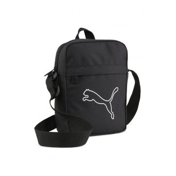 Geanta crossbody cu imprimeu logo