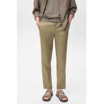 Pantaloni chino slim fit de in